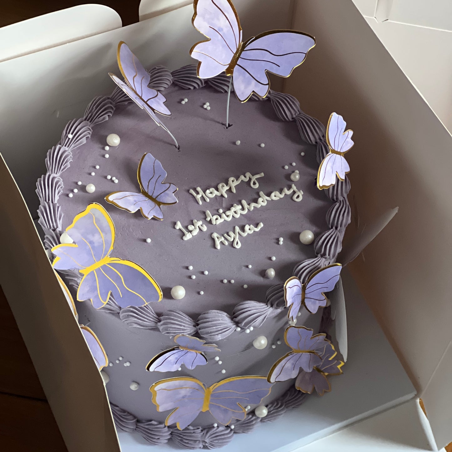 Butterfly cake