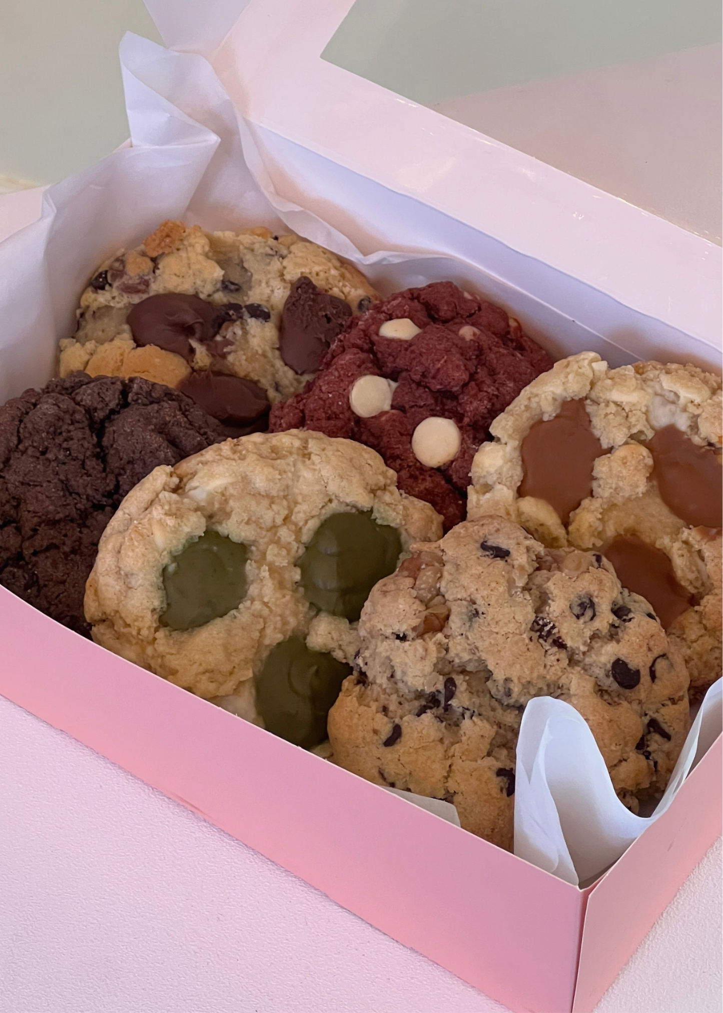 Chunky cookie box